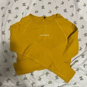 Alphalete Long Sleeve Crop Top